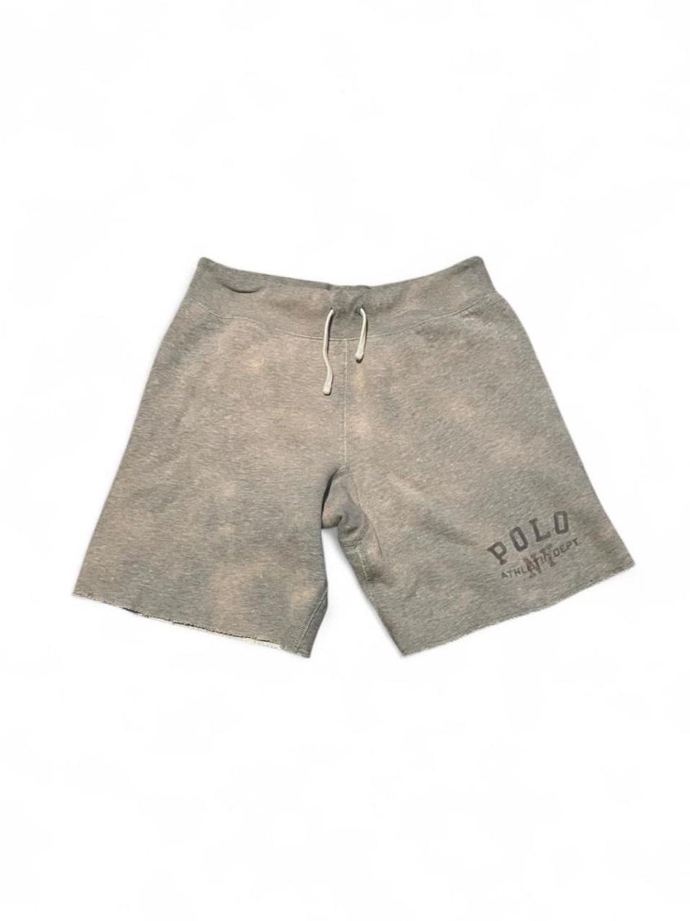 RARE Vintage Polo Ralph Lauren Fleece Athletic Shorts Size S Fade Distressed Y2K